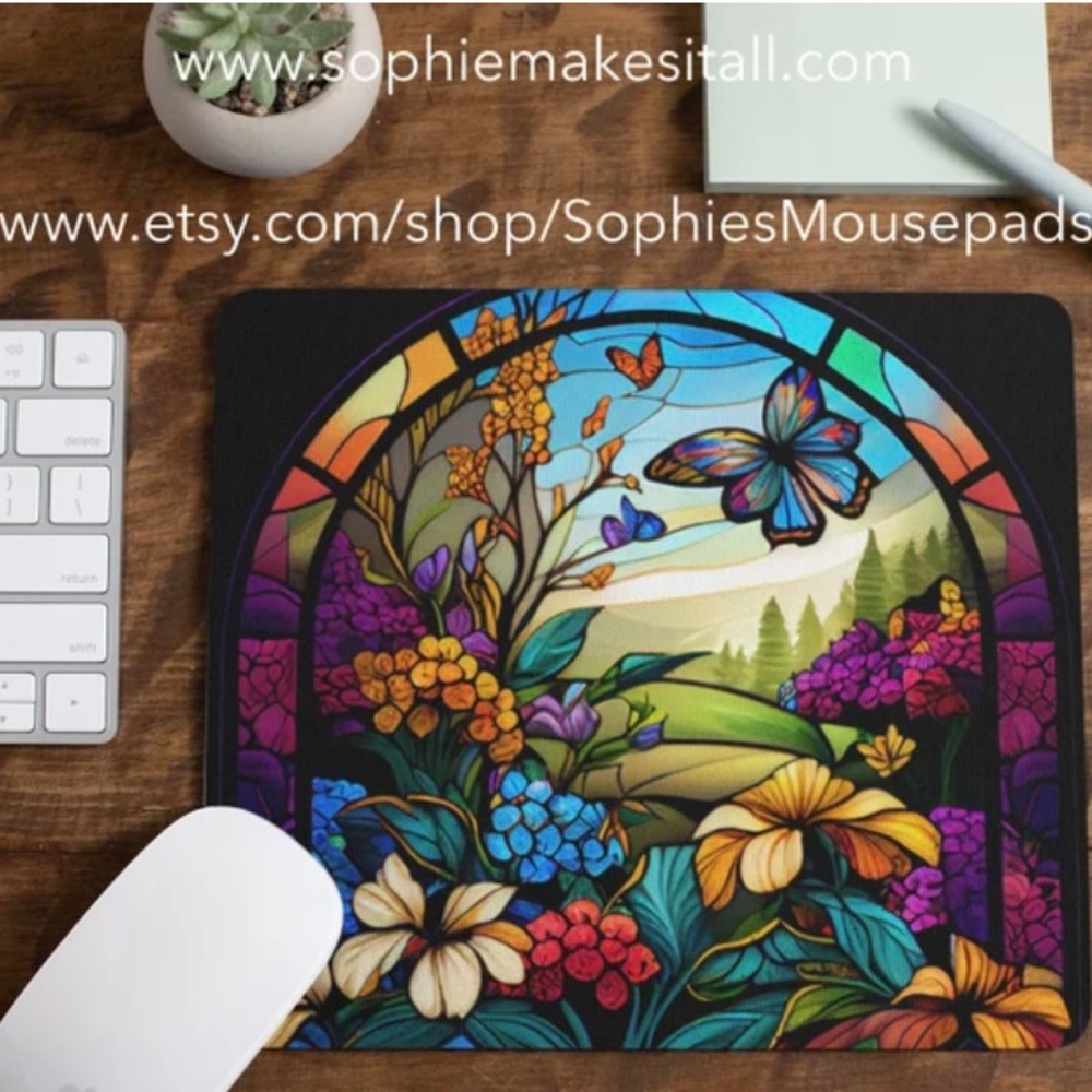 Custom made mouse pad